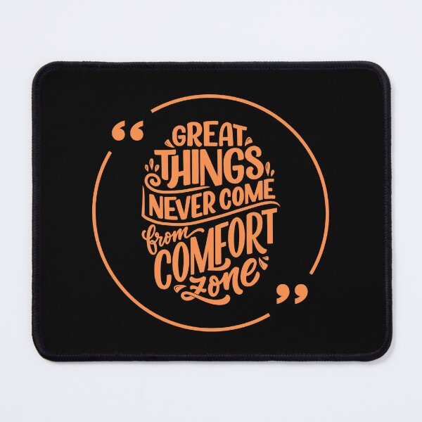 Item preview, GREAT THINGS NEVER COME FROM COMFORT ZONE designed and sold by prettyflythings.