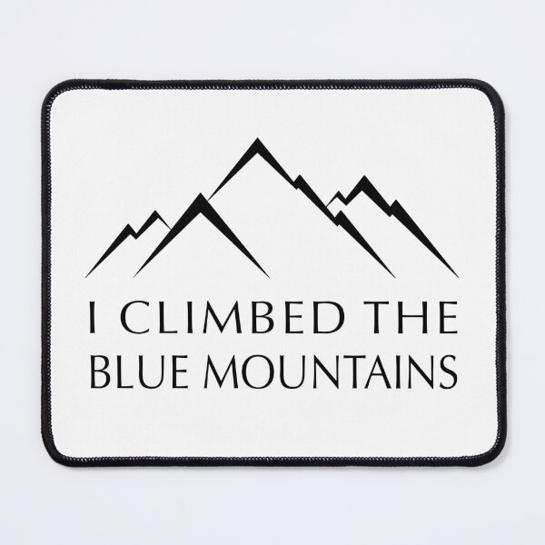Item preview, I Climbed The Blue Mountains designed and sold by GarbageGoose.