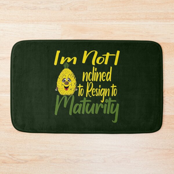 Item preview, Pineapple,I_m Not Inclined to Resign to Maturity-Sleeve Unisex     designed and sold by ZinaidaLebedeva.