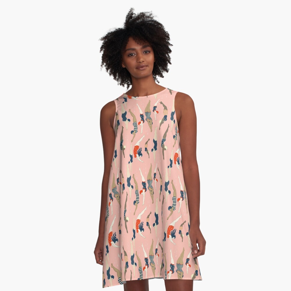 Item preview, A-Line Dress designed and sold by ceciliagranata.