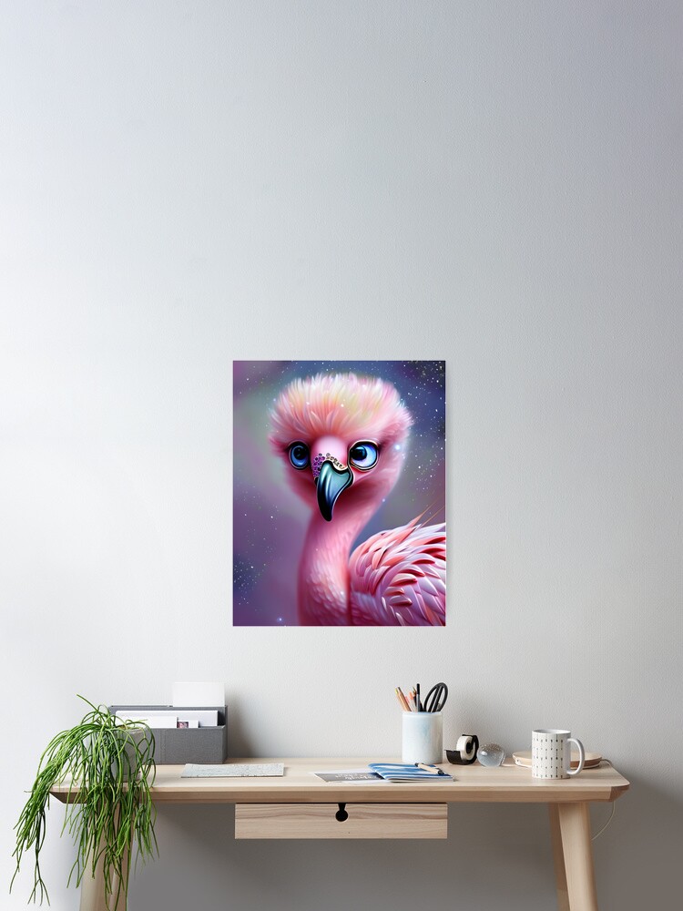 Fantasy Pink Baby Falmingo Poster for Sale by Trace1234