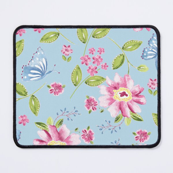 Item preview, Pastel Butterfly Floral Pattern designed and sold by Maryke Van Rooyen.