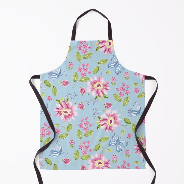 Item preview, Patrón floral de mariposa pastel designed and sold by Maryke Van Rooyen.