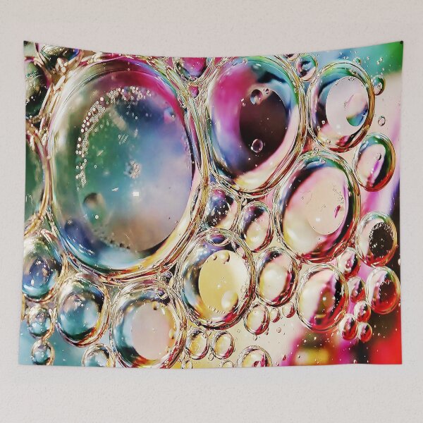 Item preview, Bubbles of oil and water designed and sold by bevwilson1.