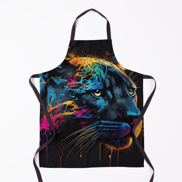 Item preview, The photo shows a panther drawn with acrylic colors designed and sold by WowDigitalArt.