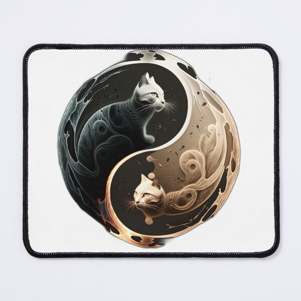 Item preview, Yin & Yang cats V4 designed and sold by Kazakuba.