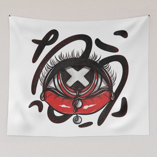 Item preview, No Words - Alternative anime illustration designed and sold by vectoprints.