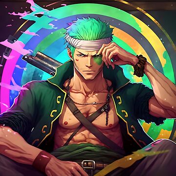 Zoro painting (wallpaper + high resolution picture) :) : r/OnePiece