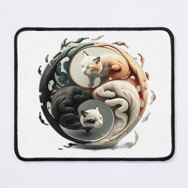 Item preview, Yin & Yang cats V5 designed and sold by Kazakuba.