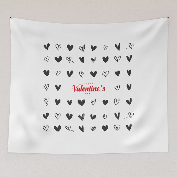 Item preview, Happy Valentines Day Love Designs designed and sold by xkiyal Art.