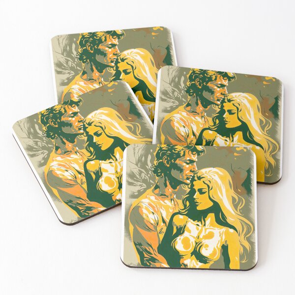 Item preview, Adam and Eve - An abstract art for this valentines day designed and sold by UmagineArts.