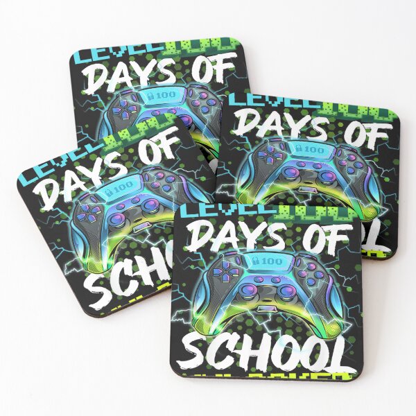 Item preview, Level 100 Days Of School Unlocked Gamer Boy Girl Video Game designed and sold by kza3636.