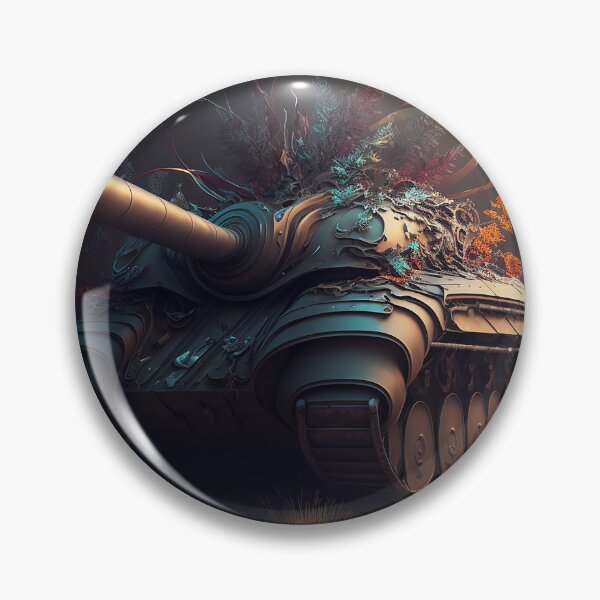 Item preview, Virtual Warfare: A Digital Art Piece of a Tank designed and sold by BIBIHOX.