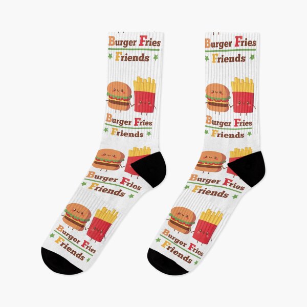 Item preview, Cute Burger and Fries Friends BFF Funny designed and sold by rustydoodle.