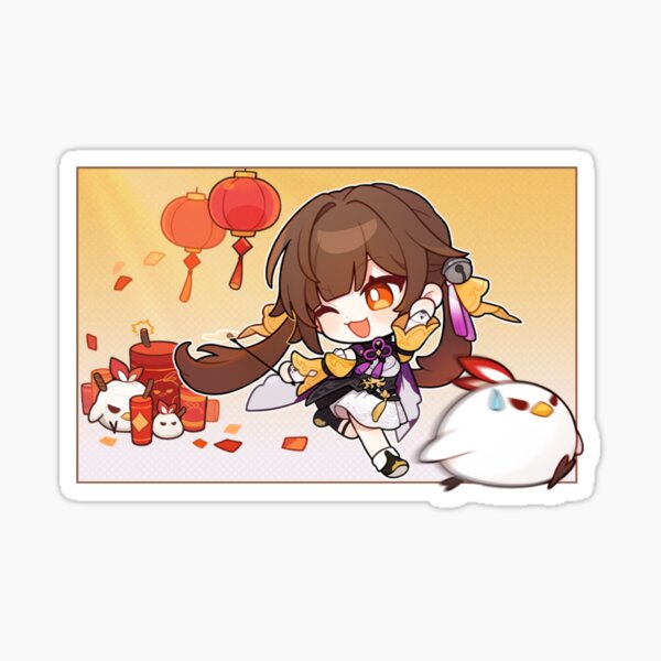 "Honkai Star Rail Sushang Chicken" Sticker for Sale by HerrscherOfArt