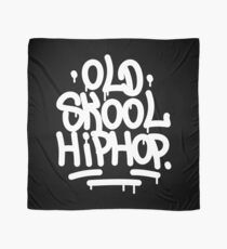 Old School Hip Hop Graffiti 90's Rap Design Scarf