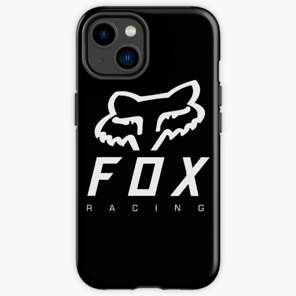 fox white racing logo iPhone Tough Case