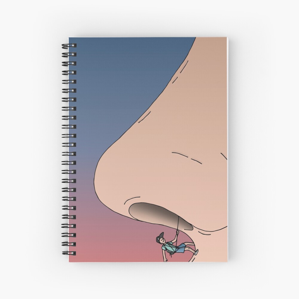 Nasal Expedition Spiral Notebook