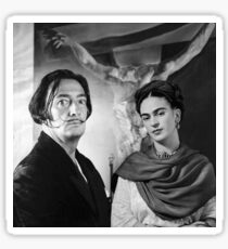 Dali & Frida Kahlo Sticker