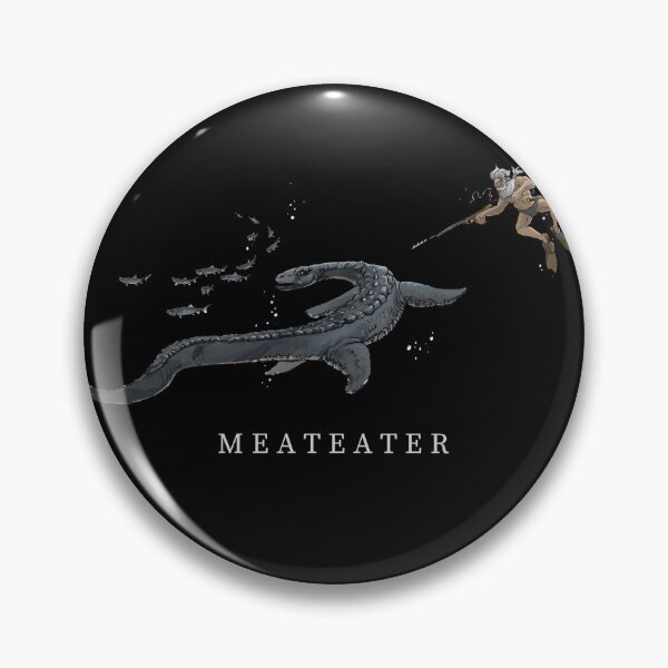 Item preview, MEATEATER GNOME SPEARFISHING FOR A MOSASAURUS designed and sold by BlaeserNotburga.