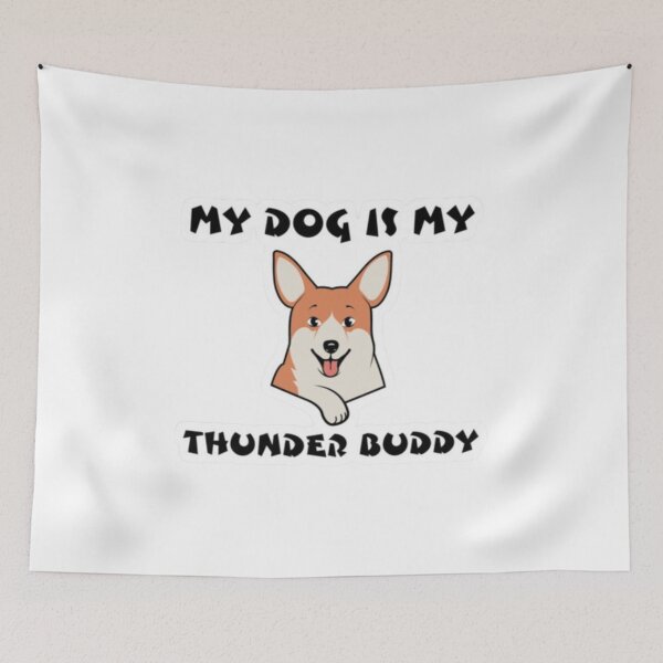Item preview, my dog is my thunder buddy designed and sold by BORHIM-ART.