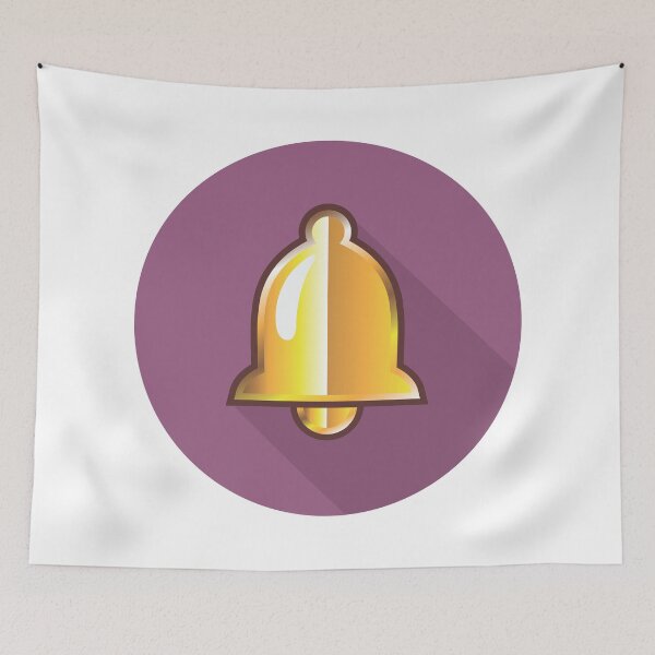 Item preview, Golden Bell Notification Icon designed and sold by vectorworks51.