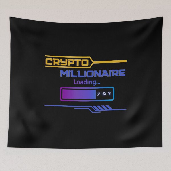 Item preview, Crypto Millionaire Bitcoin Loading $ designed and sold by Ksmith-Style.