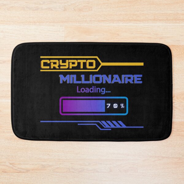 Item preview, Crypto Millionaire Bitcoin Loading $ designed and sold by Ksmith-Style.