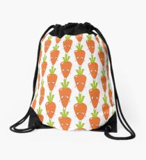 Cute Carrot Drawstring Bag
