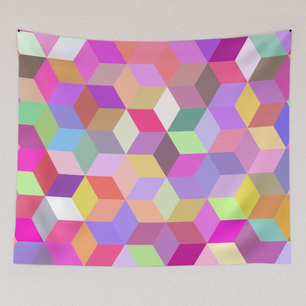 Item preview, Cube Mosaic designed and sold by TotallyRetroArt.