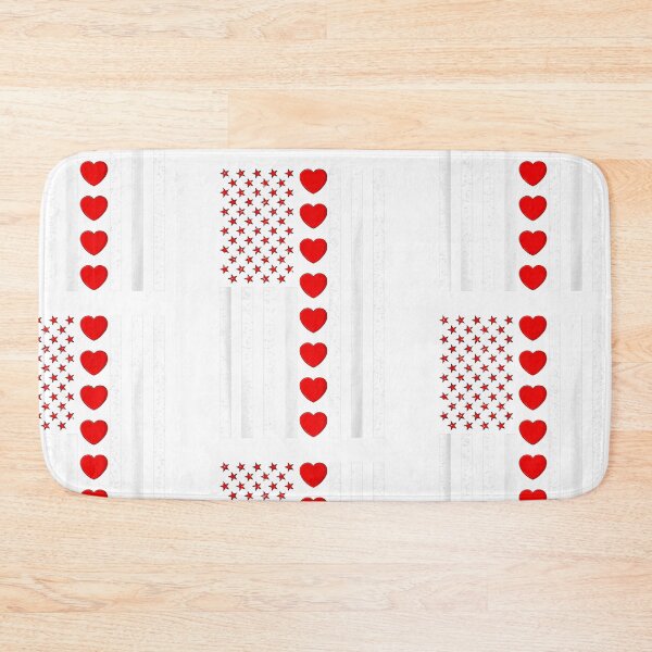 Item preview, Valentines Day American Flag Hearts Boys Girls Kids T-Shirt designed and sold by zedbubblez.