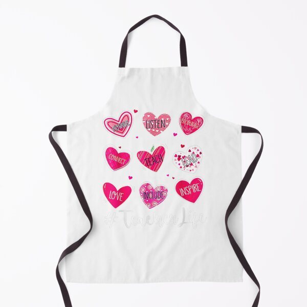 Item preview, Sweet Hearts Teach Love Inspire Valentines Day Teacher Life T-Shirt designed and sold by zedbubblez.