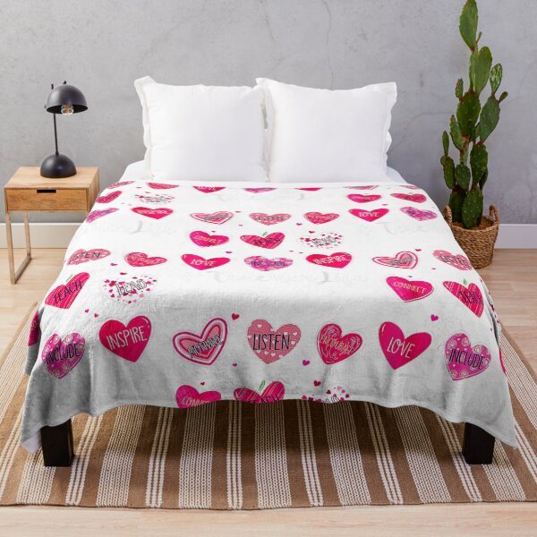 Item preview, Sweet Hearts Teach Love Inspire Valentines Day Teacher Life T-Shirt designed and sold by zedbubblez.