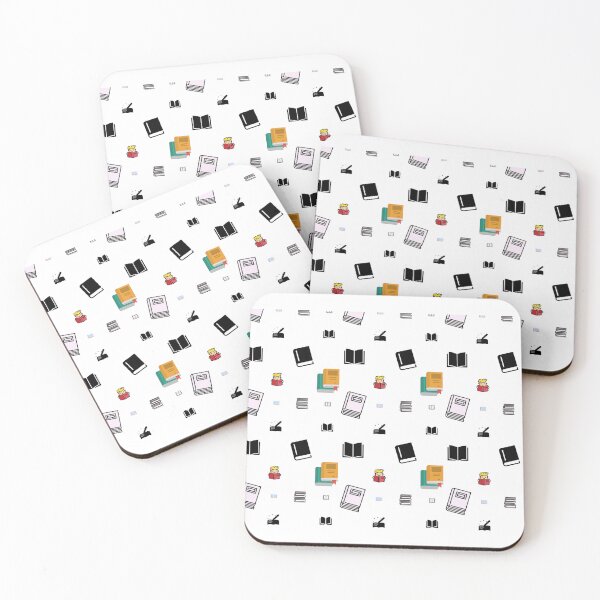 Item preview, Literary Library: A Bookish Pattern Design for Book enthusiasts and Lovers designed and sold by MoStorish.