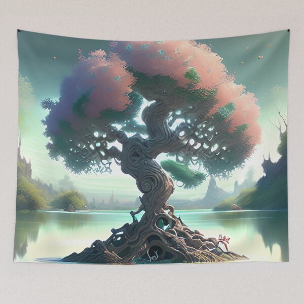 Item preview, Bonsai Bliss on a Lake designed and sold by D3monic.