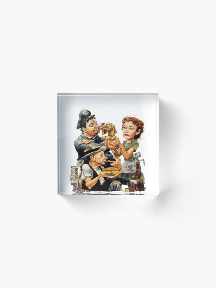 Alternate view of Honeymooners Acrylic Block
