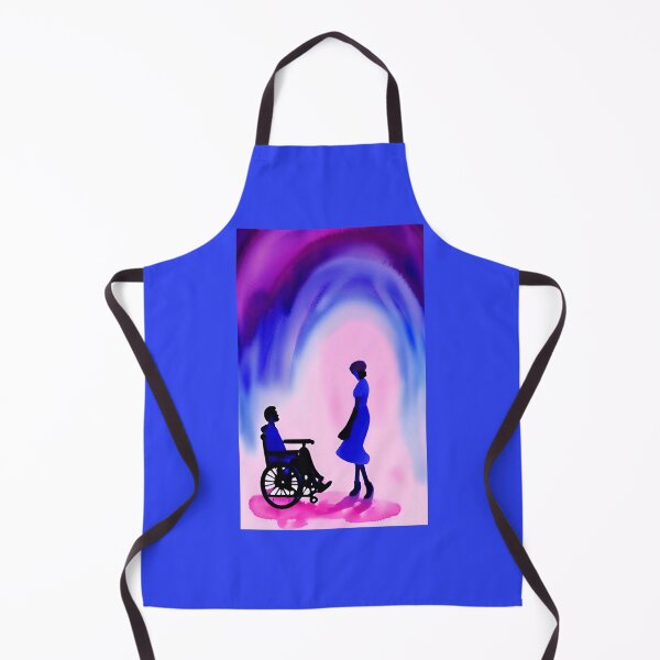 Item preview,  A couple in love Valentine's Day with a disabled person in a wheelchair designed and sold by rockate.
