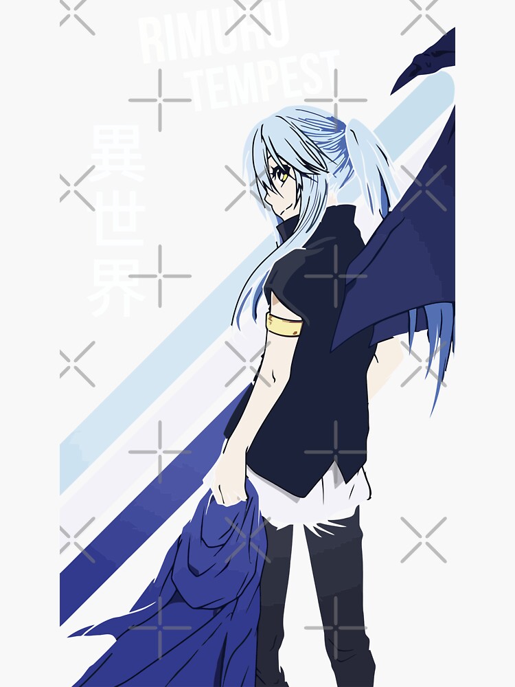 Rimuru Tempest Demon Lord Sticker For Sale By Teartees Redbubble 4218