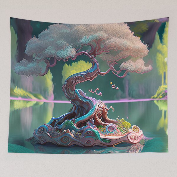Item preview, Bonsai Lake Escape designed and sold by D3monic.