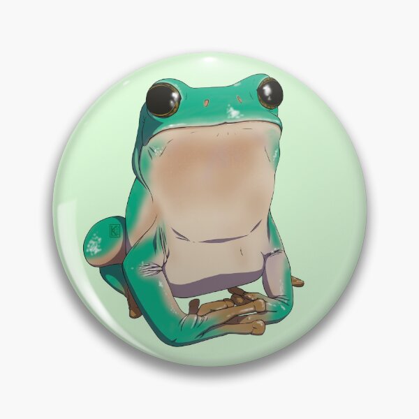 Item preview, Polite tree frog designed and sold by Etsuko-Asahara.