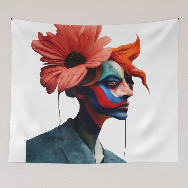 Item preview, Portrait of a Clown designed and sold by TripleEdge22.