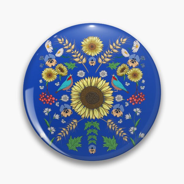 Item preview, Ukraine Sunflowers Cute Floral Ukrainian Vyshyvanka designed and sold by r-silver.