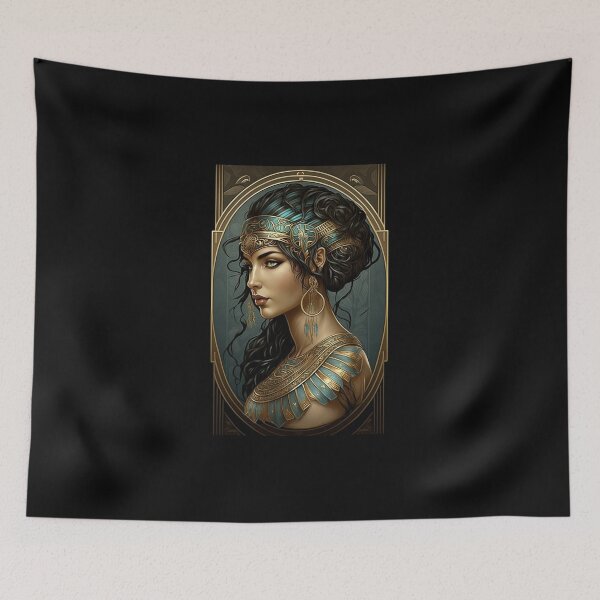 Item preview, Cleopatra - Queen of Egypt designed and sold by ArtNouveauChic.
