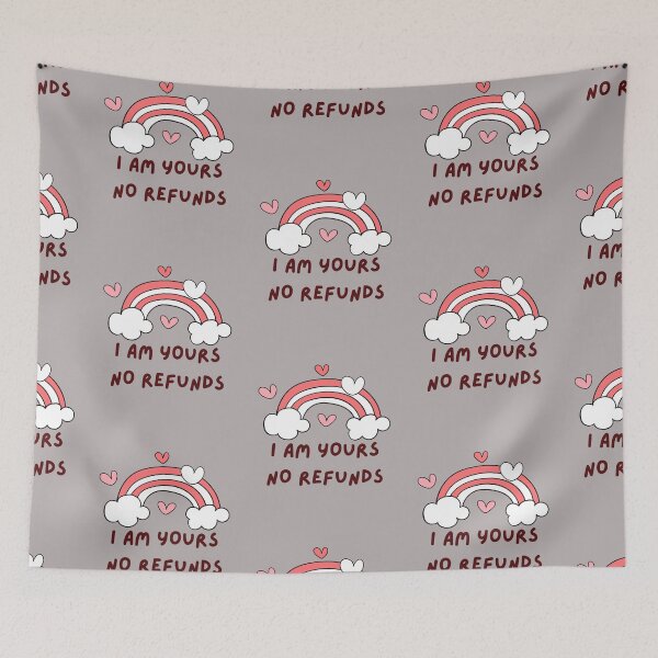Item preview, Im yours no refunds-valentines-wedding-anniversary designed and sold by medoutfits.