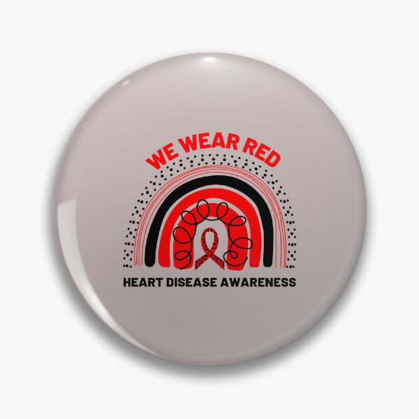 Item preview, Heart Disease Awareness Rainbow CHD Congenital Heart Defect Gift designed and sold by Sarah38.