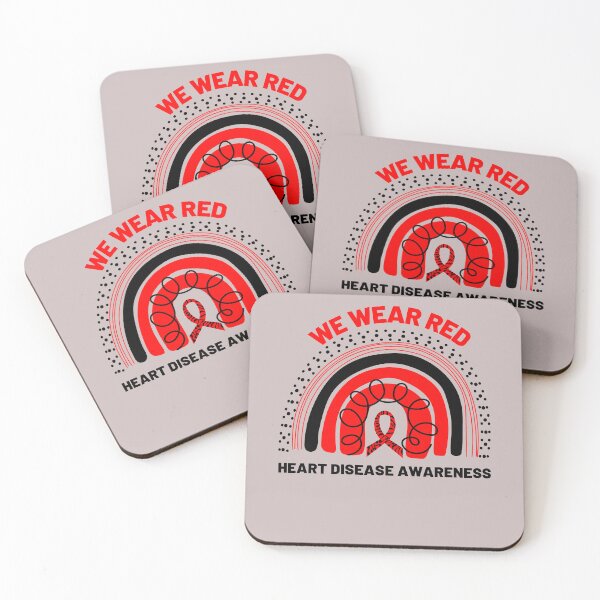 Item preview, Heart Disease Awareness Rainbow CHD Congenital Heart Defect Gift designed and sold by Sarah38.