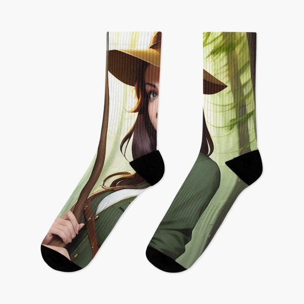 Item preview, The Beautiful Female Ranger of the Forest Green designed and sold by LEVI SALVIAN JANITRA.