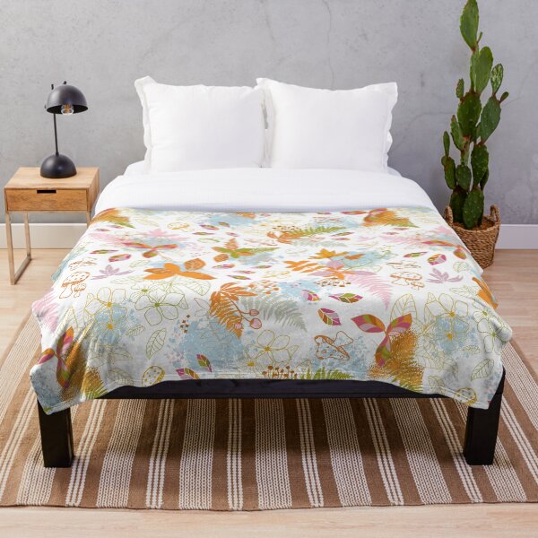 Item preview, Colorful Forest Seamless Floral Pattern designed and sold by LotusBlanc.