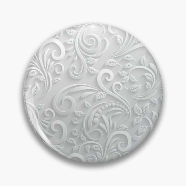 Item preview, Seamless White Floral Pattern designed and sold by yagniikd-.