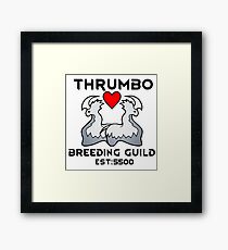 Thrumbo Breeding Guild Framed Print